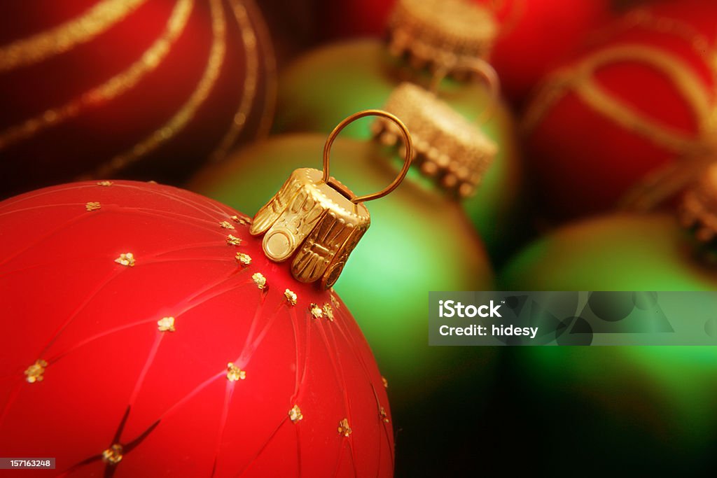 Decorações comuns de Natal - Foto de stock de Bola de Árvore de Natal royalty-free
