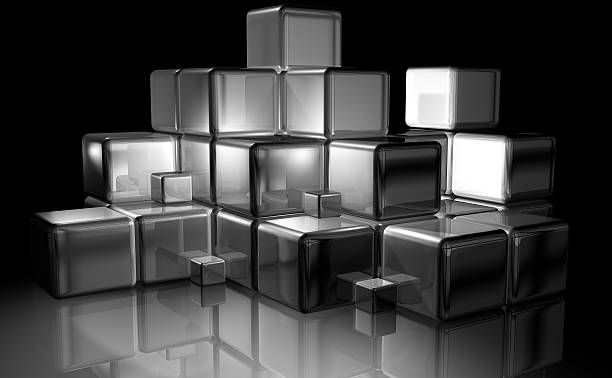 Cubes stock photo
