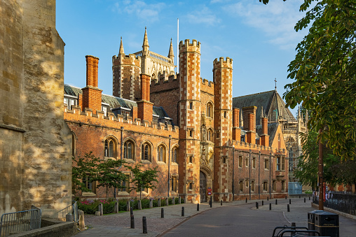 St John's College Chapel, Cambridge, England, UK