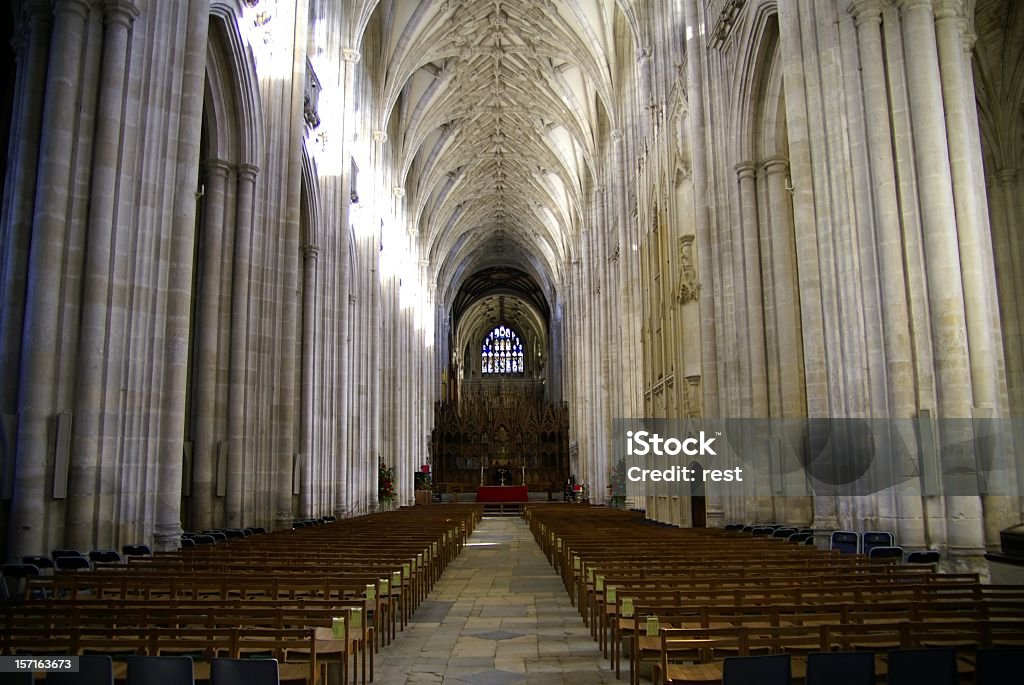 Catedral de Winchester - Foto de stock de Catedral de Winchester libre de derechos