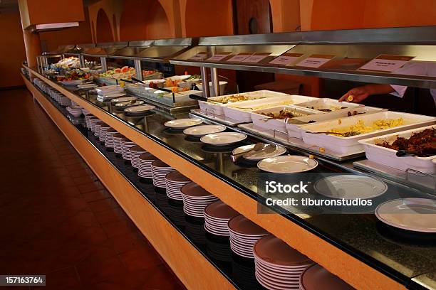 Breakfast Buffet Stock Photo - Download Image Now - Abundance, Buffet, Color Image