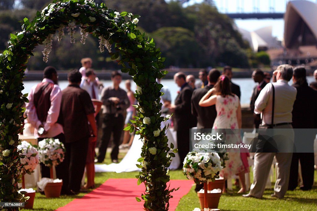 Ślub w sydney - Zbiór zdjęć royalty-free (Ceremonia ślubu)
