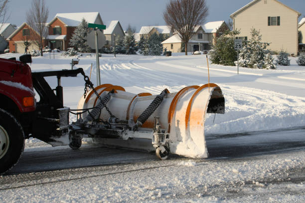 istock Snowplow Ready to Plow Street 157163861