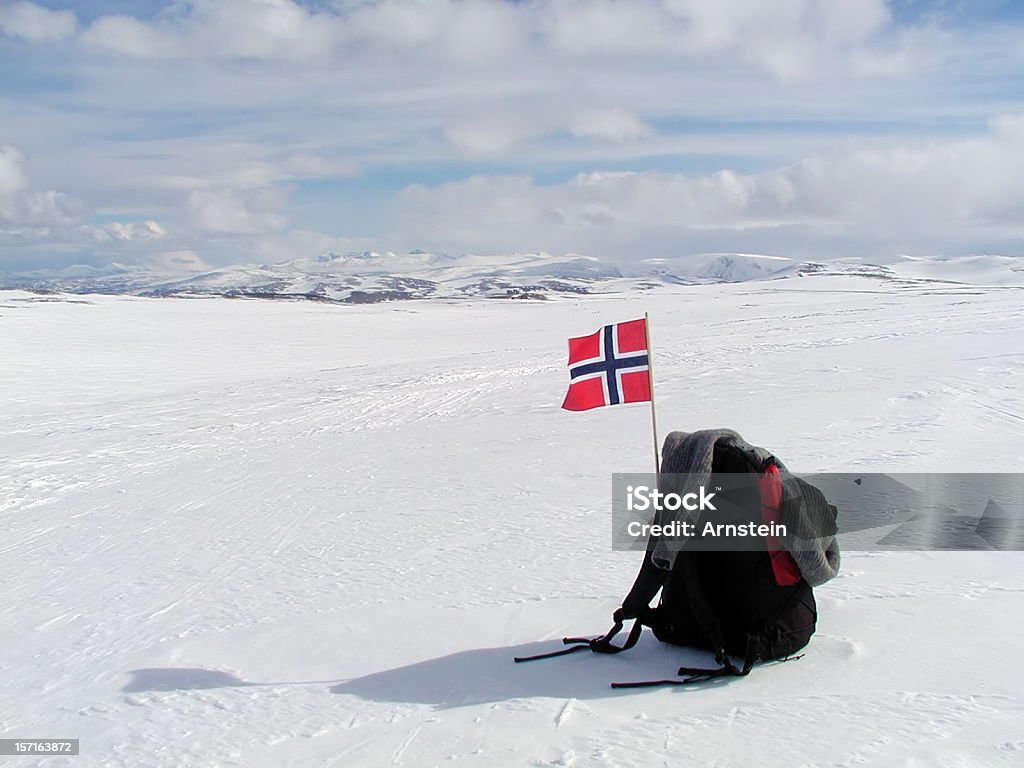 Mountain expedition!  Norway Stock Photo