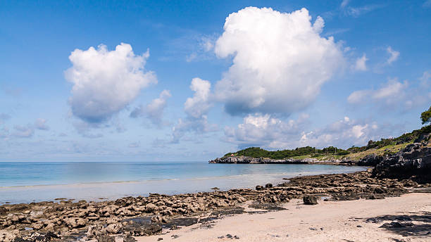 istock Tropical sea with blue sky 157164070