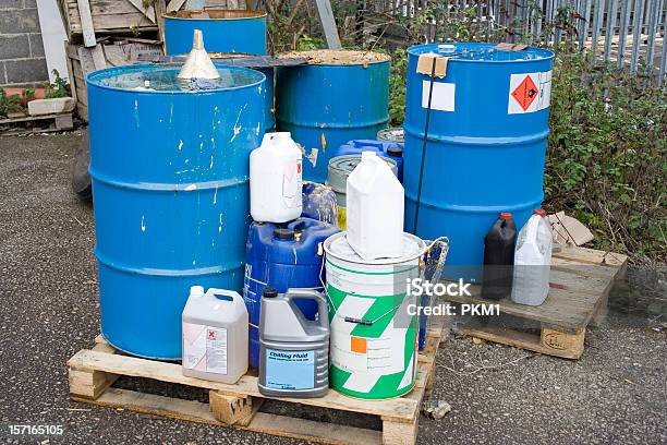 Os Resíduos Industriais - Fotografias de stock e mais imagens de Perigo - Perigo, Substância Química, Lixo