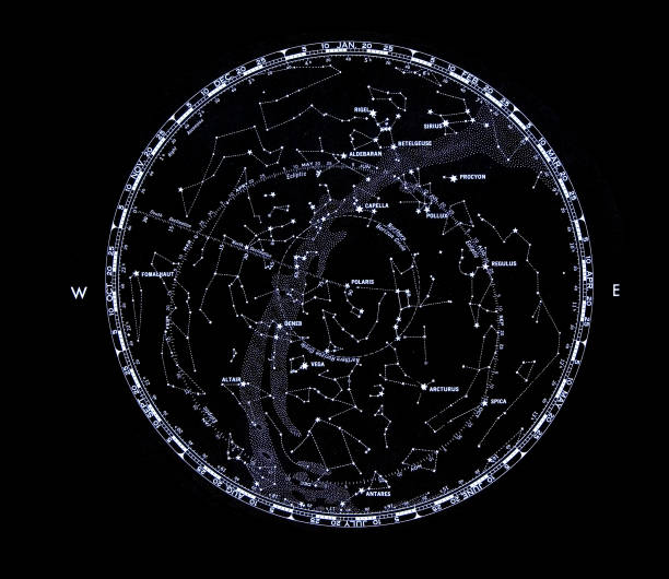istock Star Map of the Northern Hemisphere 157165170