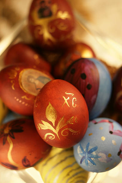 Easter Eggs 7  orthodox church stock pictures, royalty-free photos & images