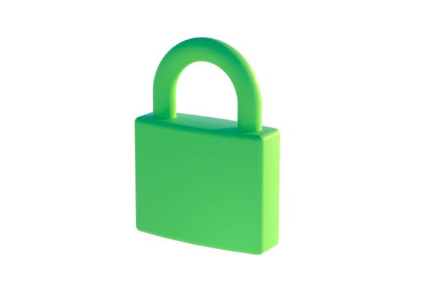 istock green padlock closed on isolated background 1571653201