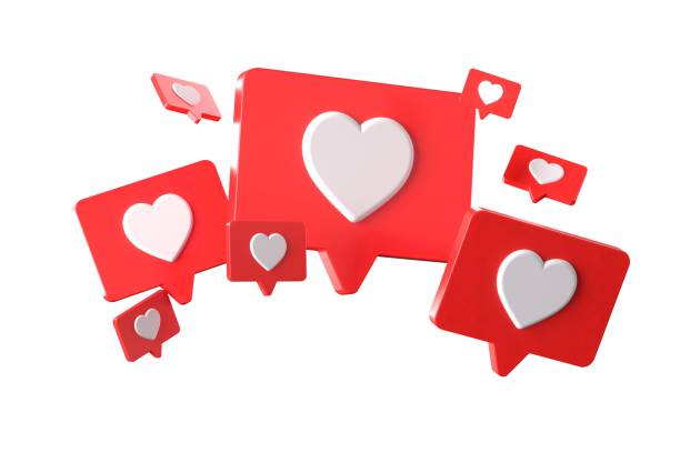 istock 3d render, several like or love social media icon on isolated background 1571653222