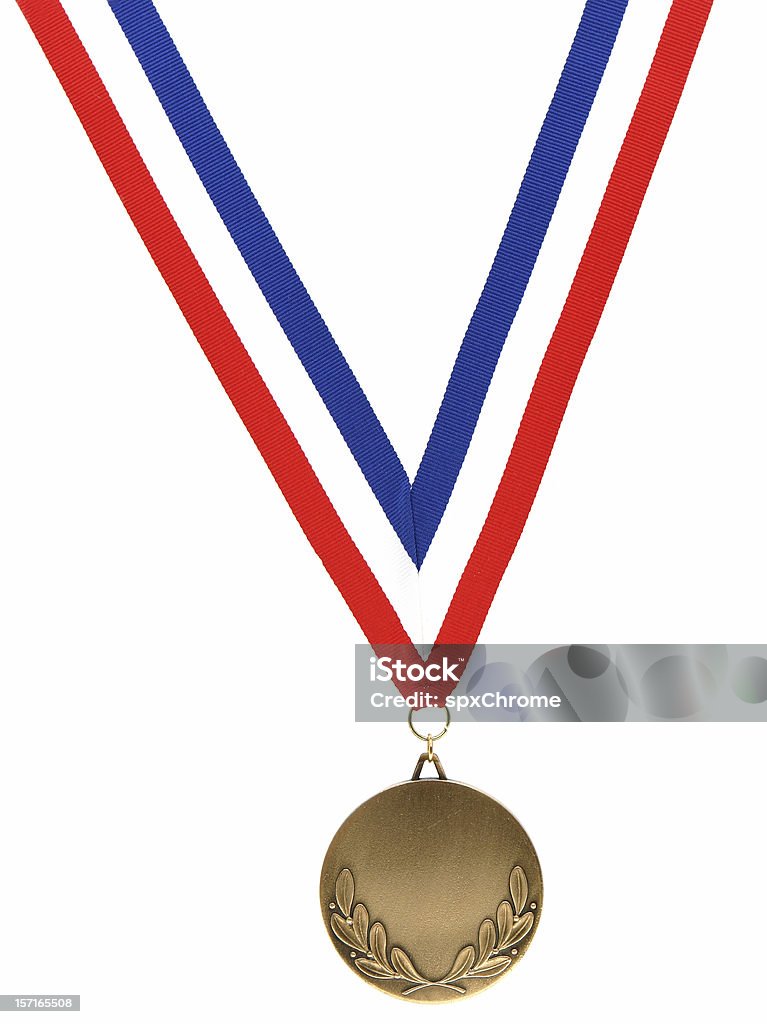 Золотая медаль - Стоковые фото Медаль роялти-фри
