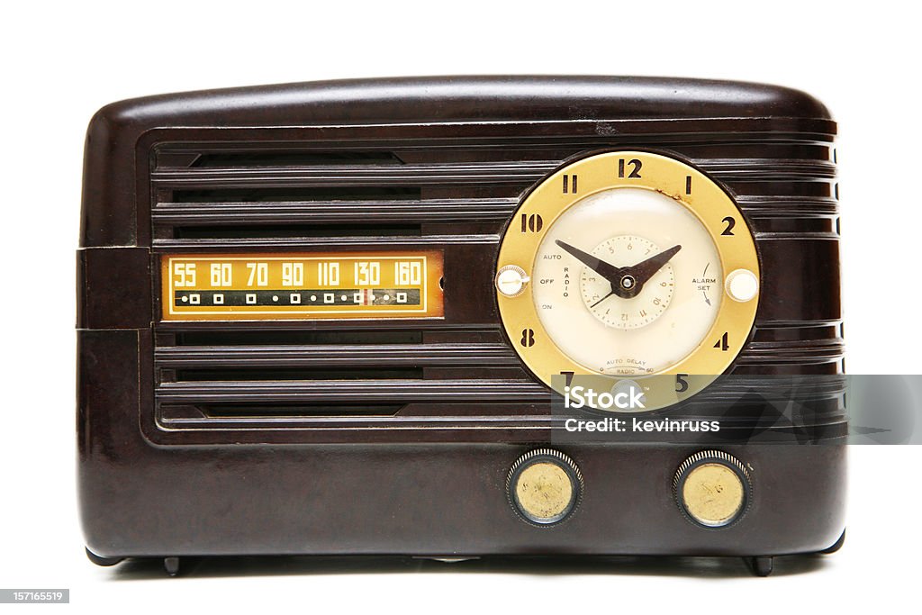 Alten Radiowecker - Lizenzfrei 1950-1959 Stock-Foto