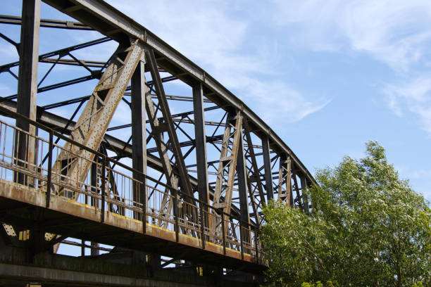 istock Former railway bridge over the Elbe 1571673880