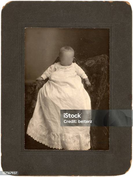 Faceless Vintage Baby Stock Photo - Download Image Now - Baby - Human Age, Edwardian Style, Photographic Print