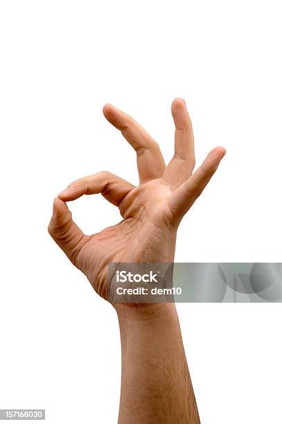 Sygnał Ok Ręka - zdjęcia stockowe i więcej obrazów Znak OK - Znak OK, Gestykulować, Kciuk