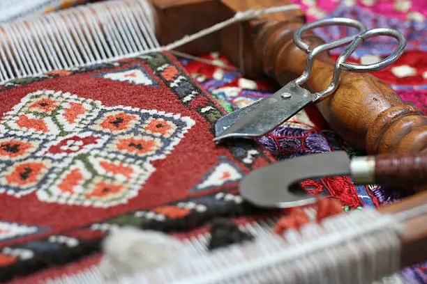 pakistani small handloom with rug