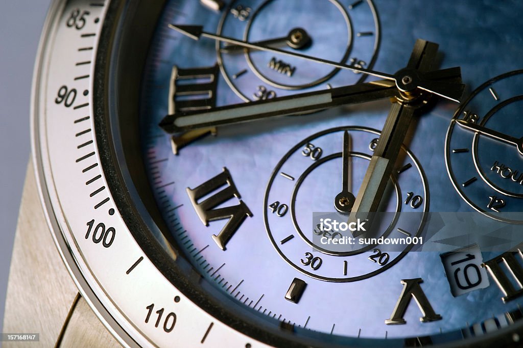 Chronograph - Lizenzfrei Armbanduhr Stock-Foto