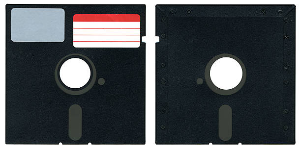 5.25" Floppy Disk stock photo