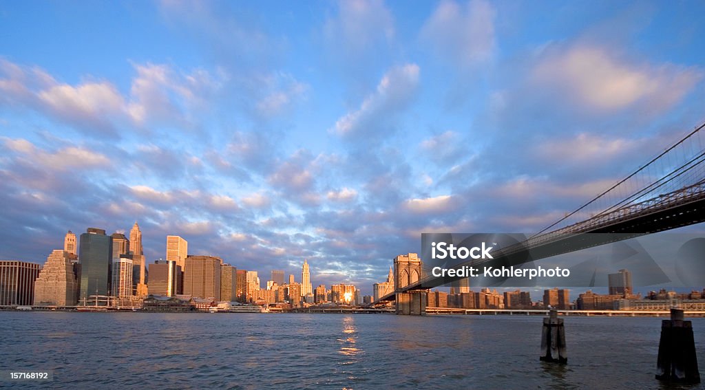 Matin ciel de New York - Photo de Acier libre de droits