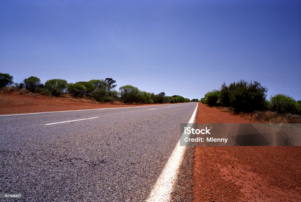 Austrália Deserto australiano road - Royalty-free Austrália Foto de stock