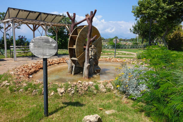 Coast path Antalya Turkey popular Turkish tourist desination in summer