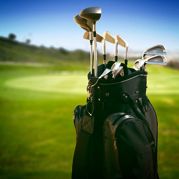 ゴルフゴルフクラブ - ゴルフバッグ ストックフォトと画像