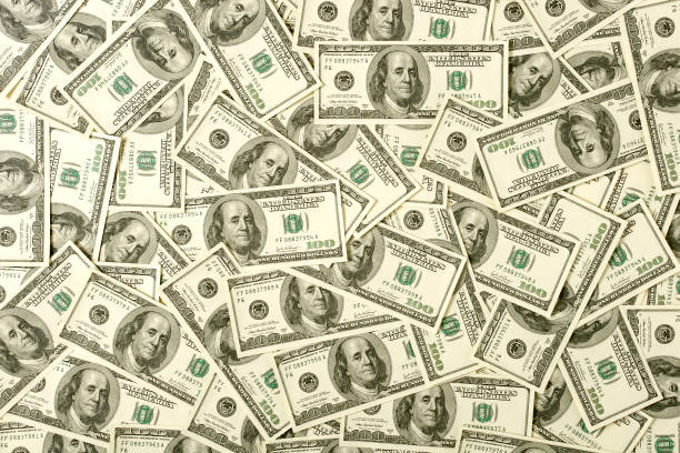 $100 bills background - pengar bildbanksfoton och bilder