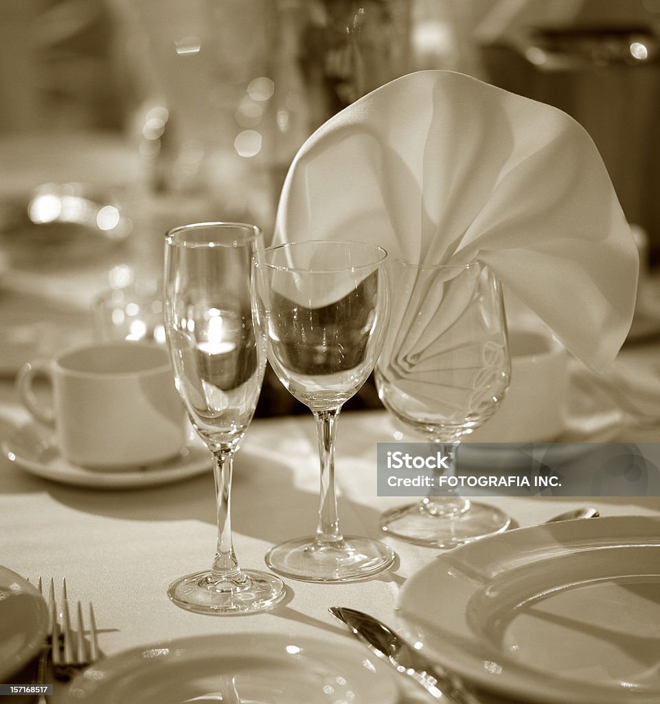 Glas-trio - Lizenzfrei Bildschärfe Stock-Foto