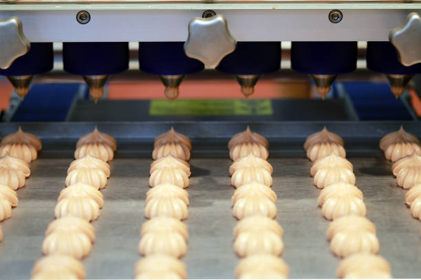 maquinaria de fábrica de galletas y pastas