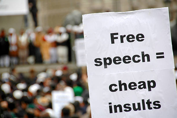 istock Muslim Cartoon Protest, London 157168616