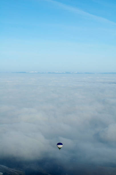 istock Hot air balloons Swiss alps 157168723