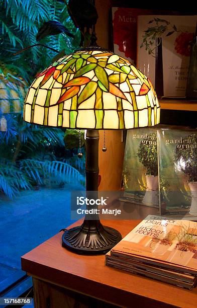 Antique Lamp Stock Photo - Download Image Now - Electric Lamp, Antique, Desk Lamp