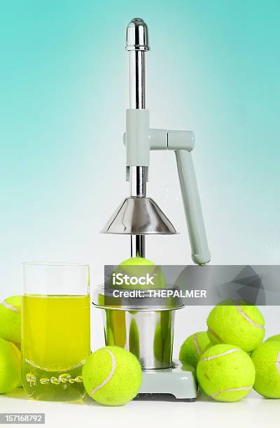 Tennis Juice Stock Photo - Download Image Now - Refreshment, Tennis, Bizarre