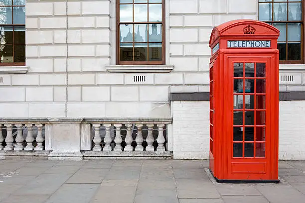 Photo of UK phone box