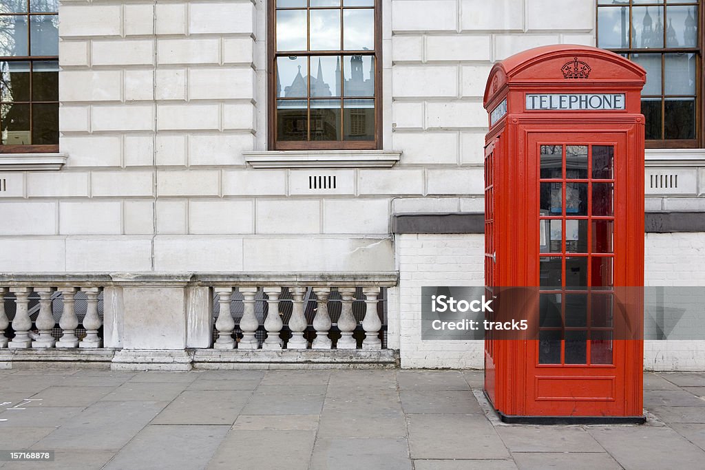 Caixa de telefone Britânico - Royalty-free Cabina de Telefone Público Foto de stock