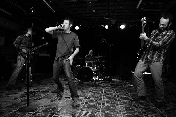 istock Hardcore Band In the Middle of A Set. 157169004