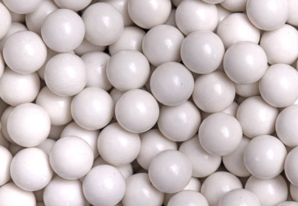 istock Small round balls, used for a toy gun 1571691132