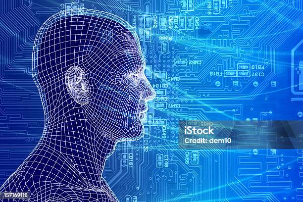 Foto de Cyber Negócios e mais fotos de stock de Cabo - Cabo, Diagrama, Tridimensional