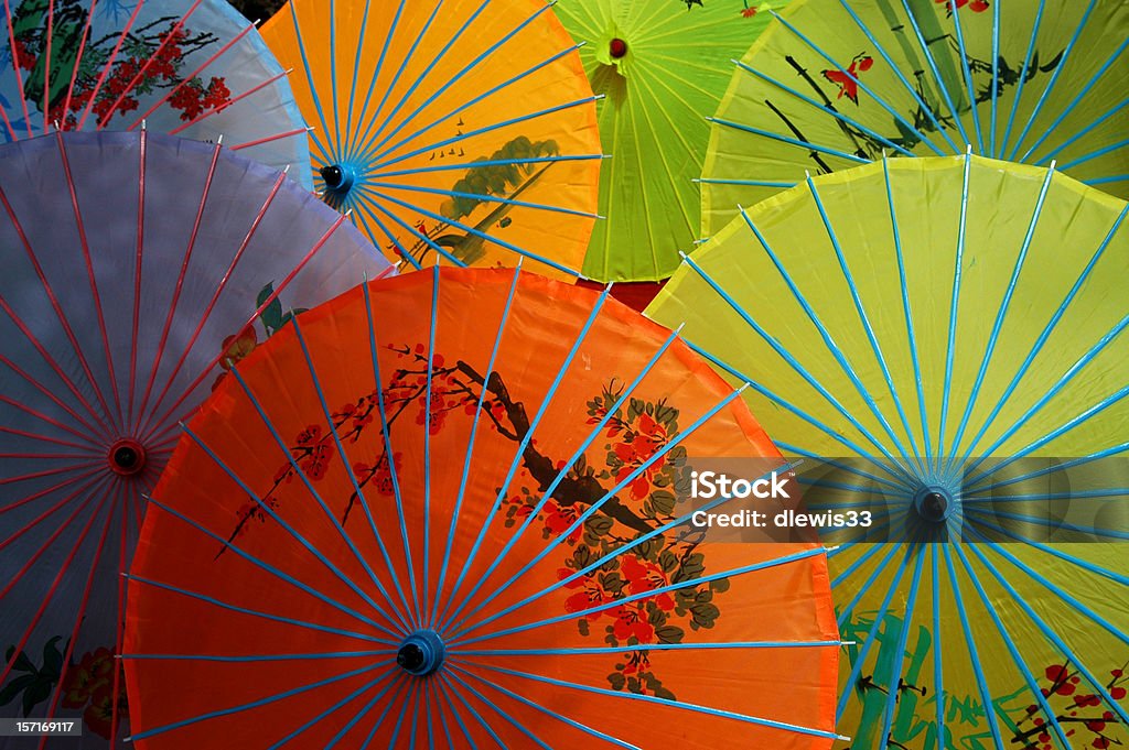 Parasols - Royalty-free Cultura Japonesa Foto de stock