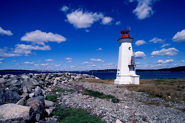 istock A scenic view of Maugher Beach Lighthouse 157169185
