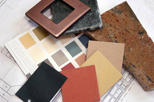 Construction - Color Samples 2 stock photo