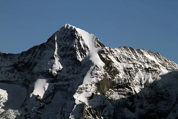 Eiger Northface in the alps
