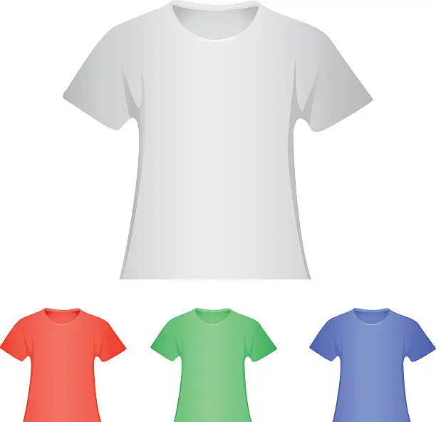 Vector illustration of t-shirt