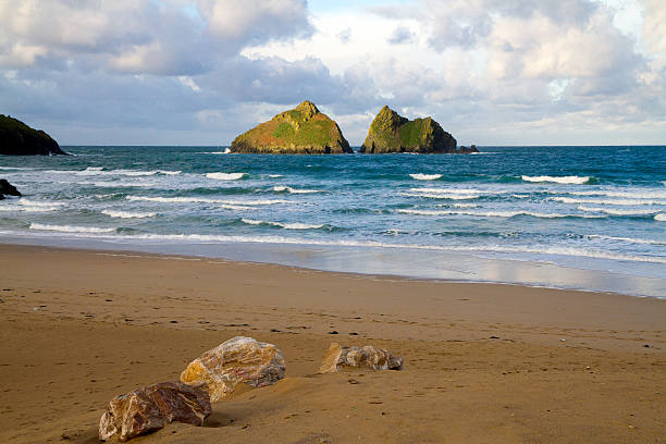 istock Holywell Bay North Cornwall England UK 157176705
