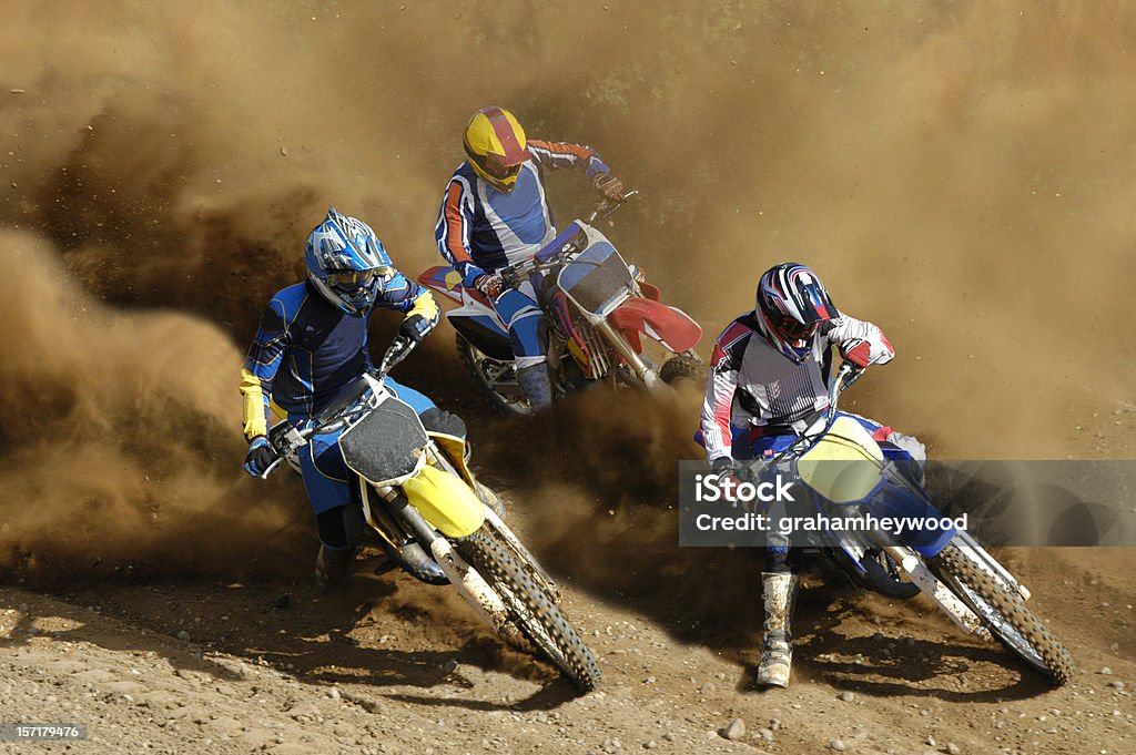 Tight a - Foto stock royalty-free di Motocross