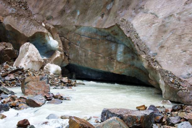 istock Proglacial river of Chalaadi glacier (Mestia, Svaneti) 1571796098