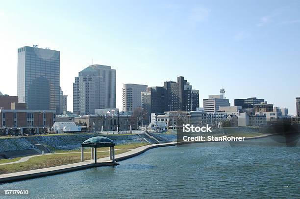 Wiosna Panorama Miasta Rano Dayton W Stanie Ohio - zdjęcia stockowe i więcej obrazów Dayton - Dayton, Stan Ohio, Zima