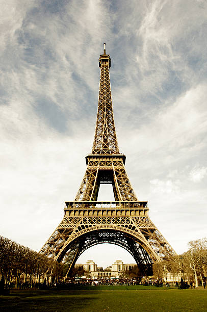 Eiffel Tower Paris 50s Style Stock Photo - Download Image Now - Eiffel Tower - Paris, Gold - Metal, Gold Colored - iStock Eiffel Tower Paris 50s Style Stock Photo - Download Image Now - Eiffel Tower - Paris, Gold - Metal, Gold Colored - iStock