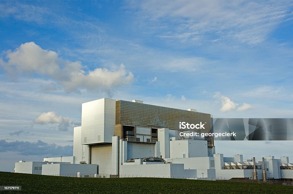 Moderno energia Nuclear - Foto de stock de Usina Nuclear royalty-free