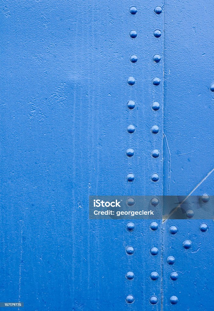 Azul fondo Grunge de remache - Foto de stock de Con textura libre de derechos